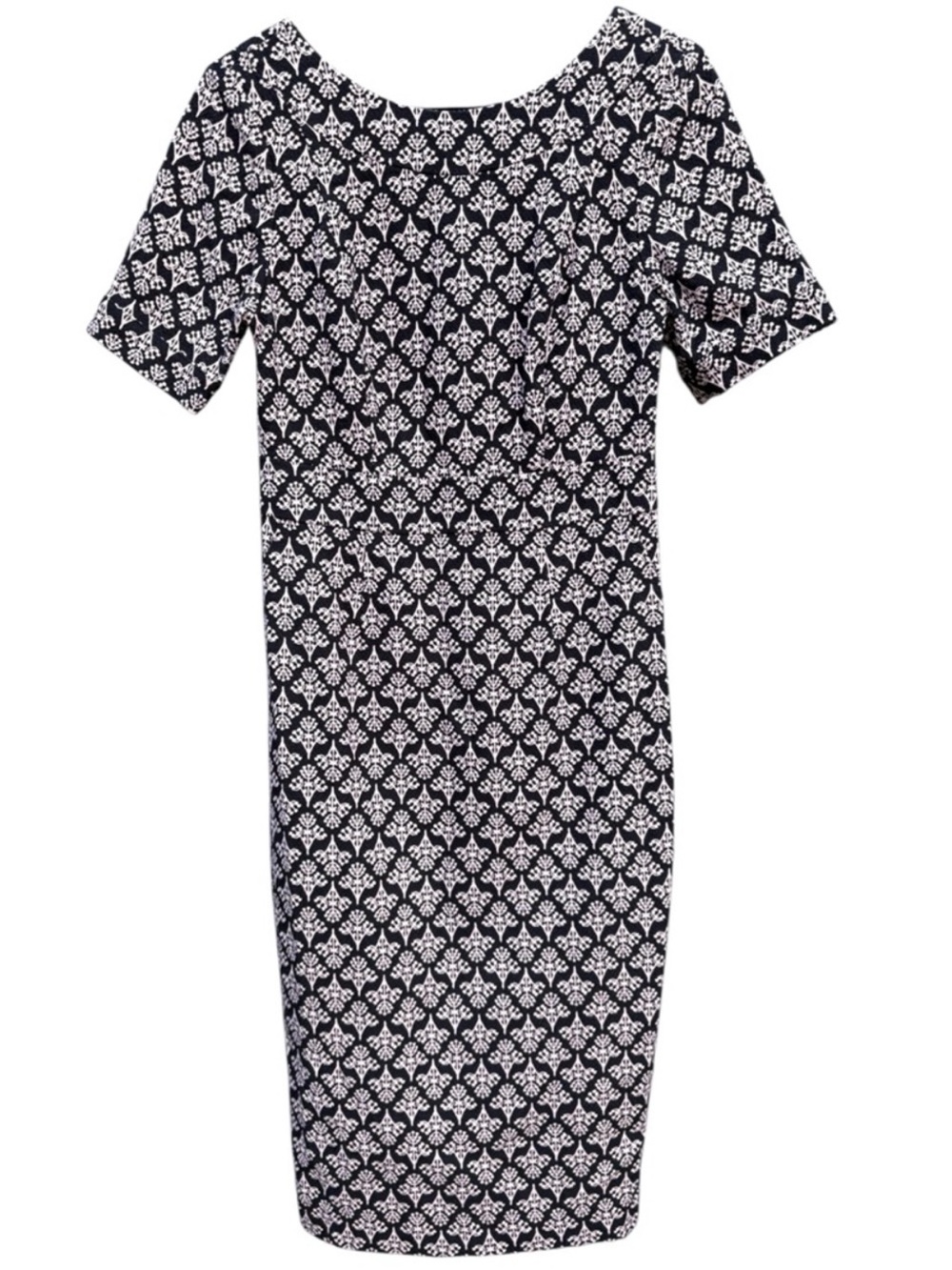 Like New Boden Talia Sheath Dress Black Pink Size 8
